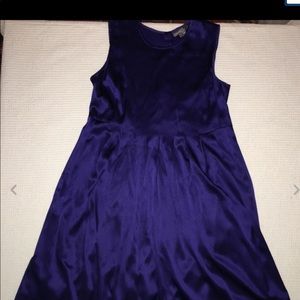 Vince Purple Silk Dress 2 XS Boho flowy